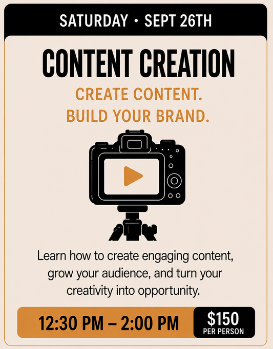 WORKSHOP: CONTENT CREATION